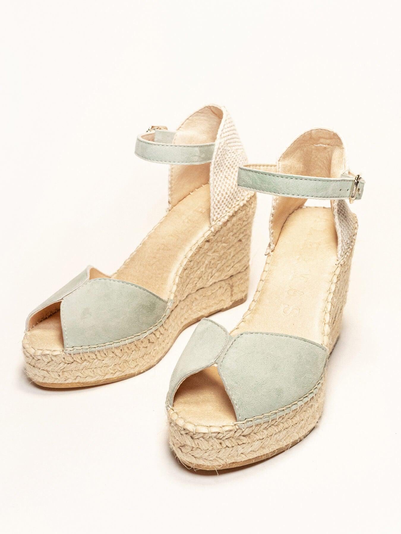 Alelí Cuña Alta Ante Verde Claro