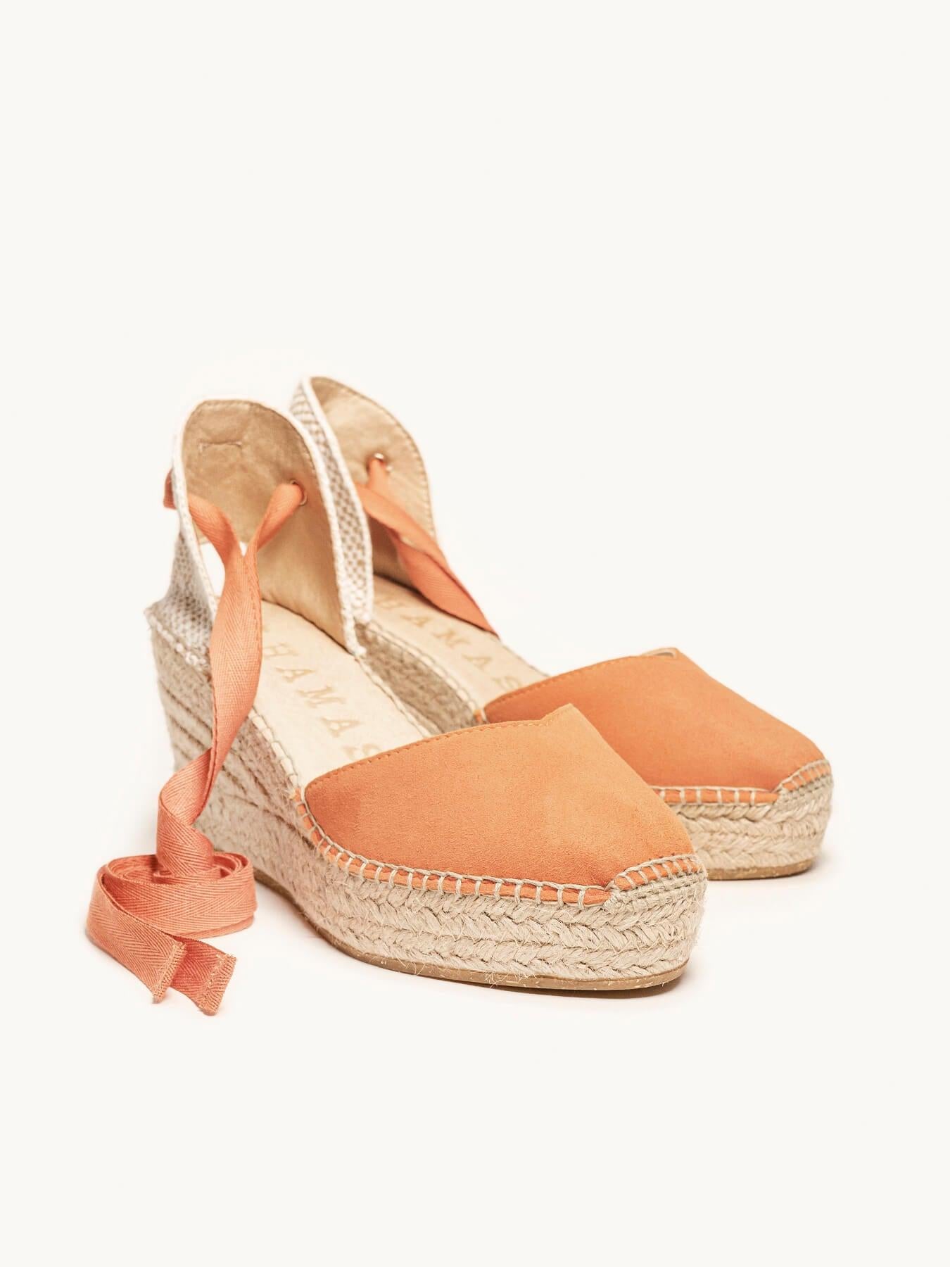 Romero Cuña Media Plataforma Ante Naranja