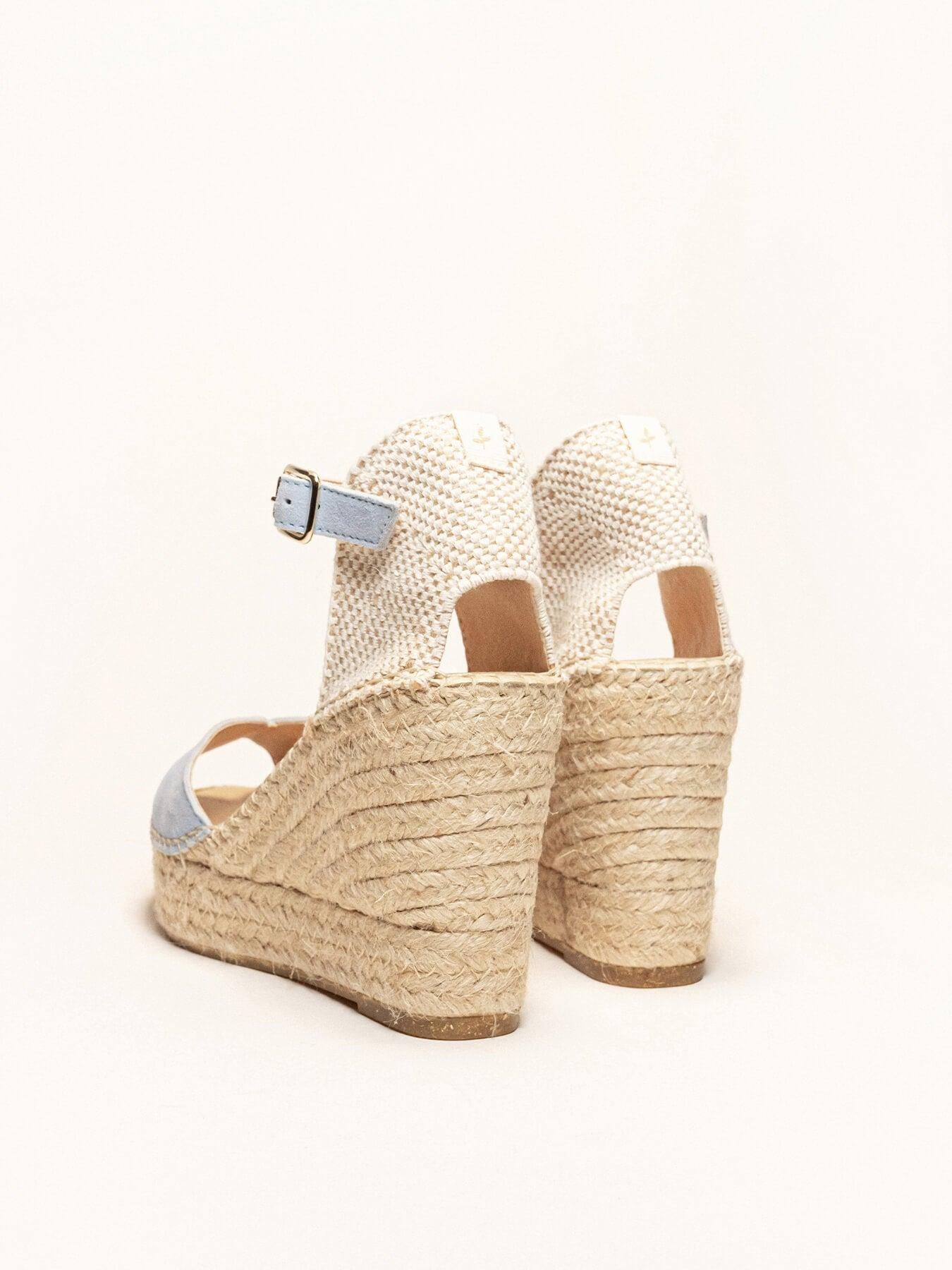 Alelí Cuña Alta Ante Azul Claro