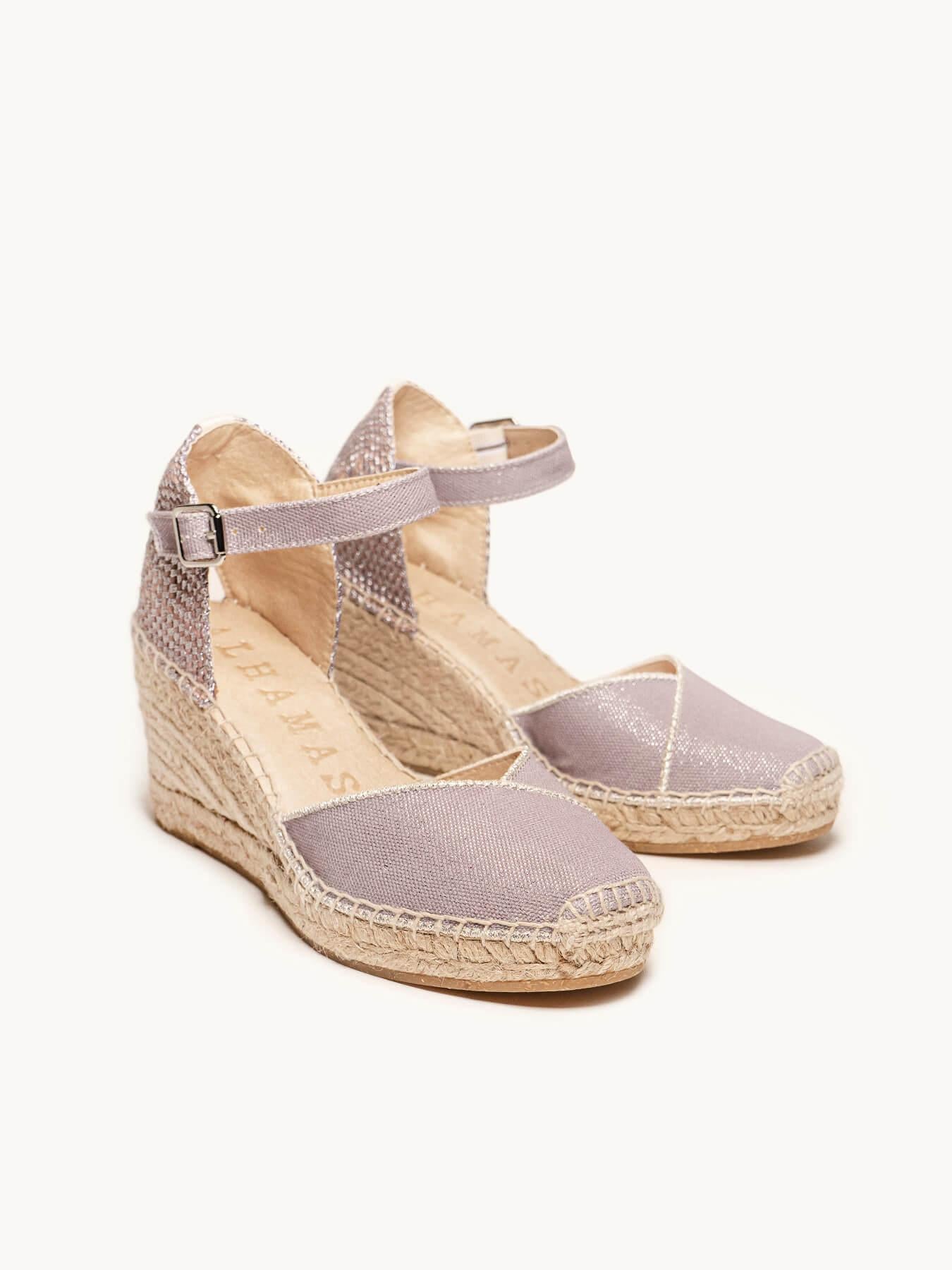 Jara Cuña Media Lona Metal Lila