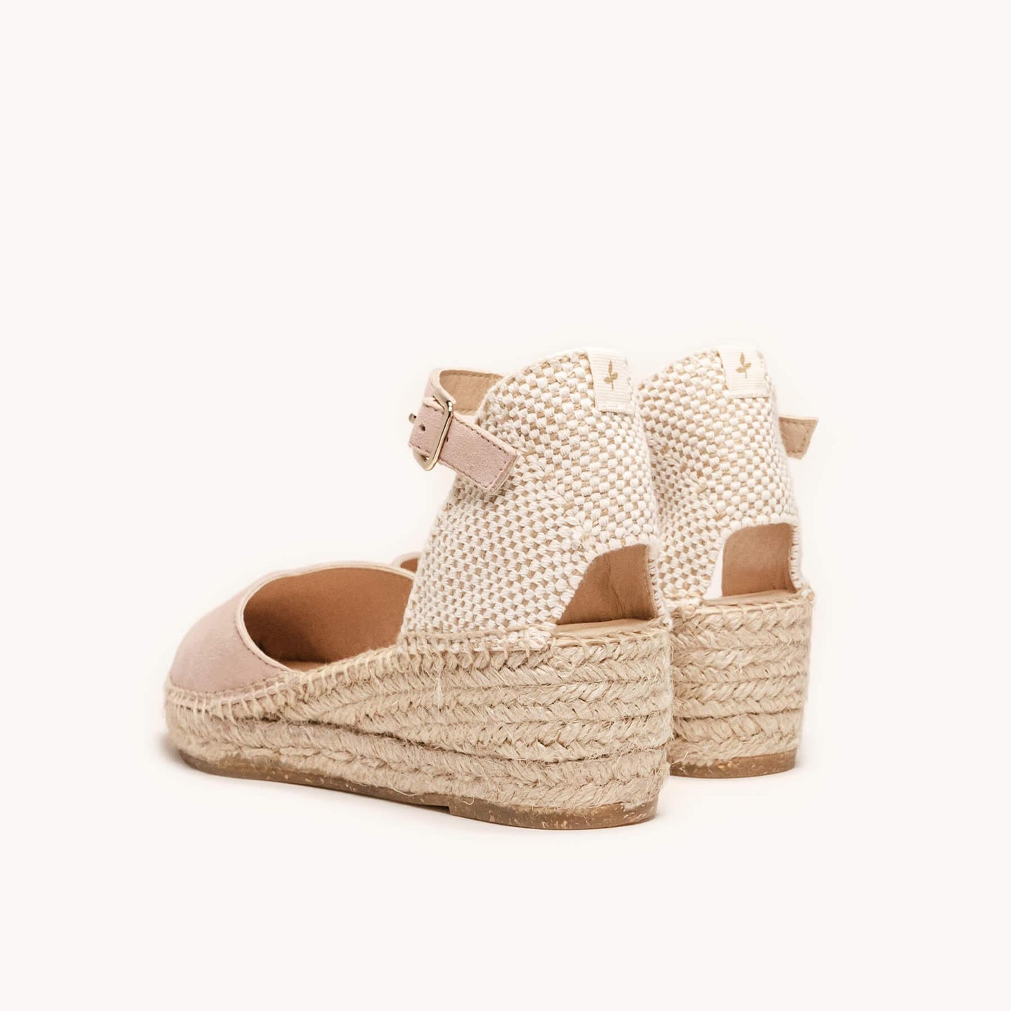 Jara Cuña 5 cm en ante rosa claro