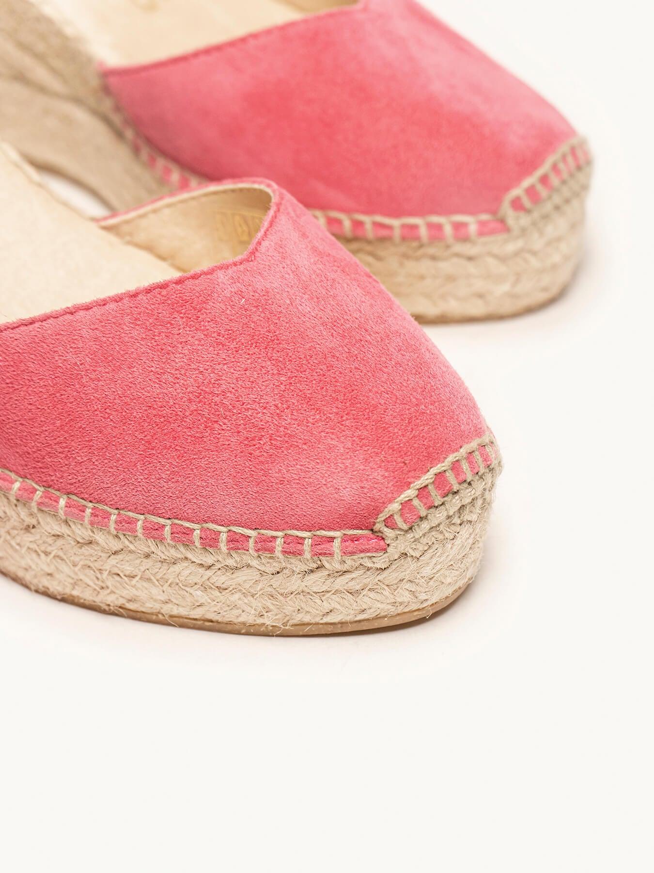 Romero Cuña Media Plataforma Ante Rosa Fucsia