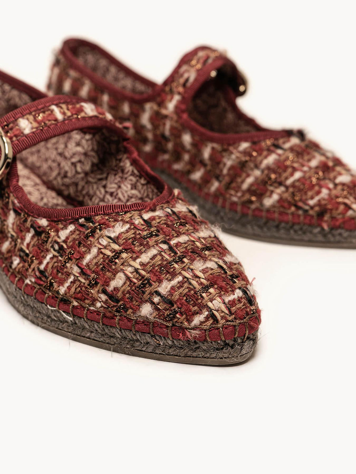 Azucena Tweed Granate