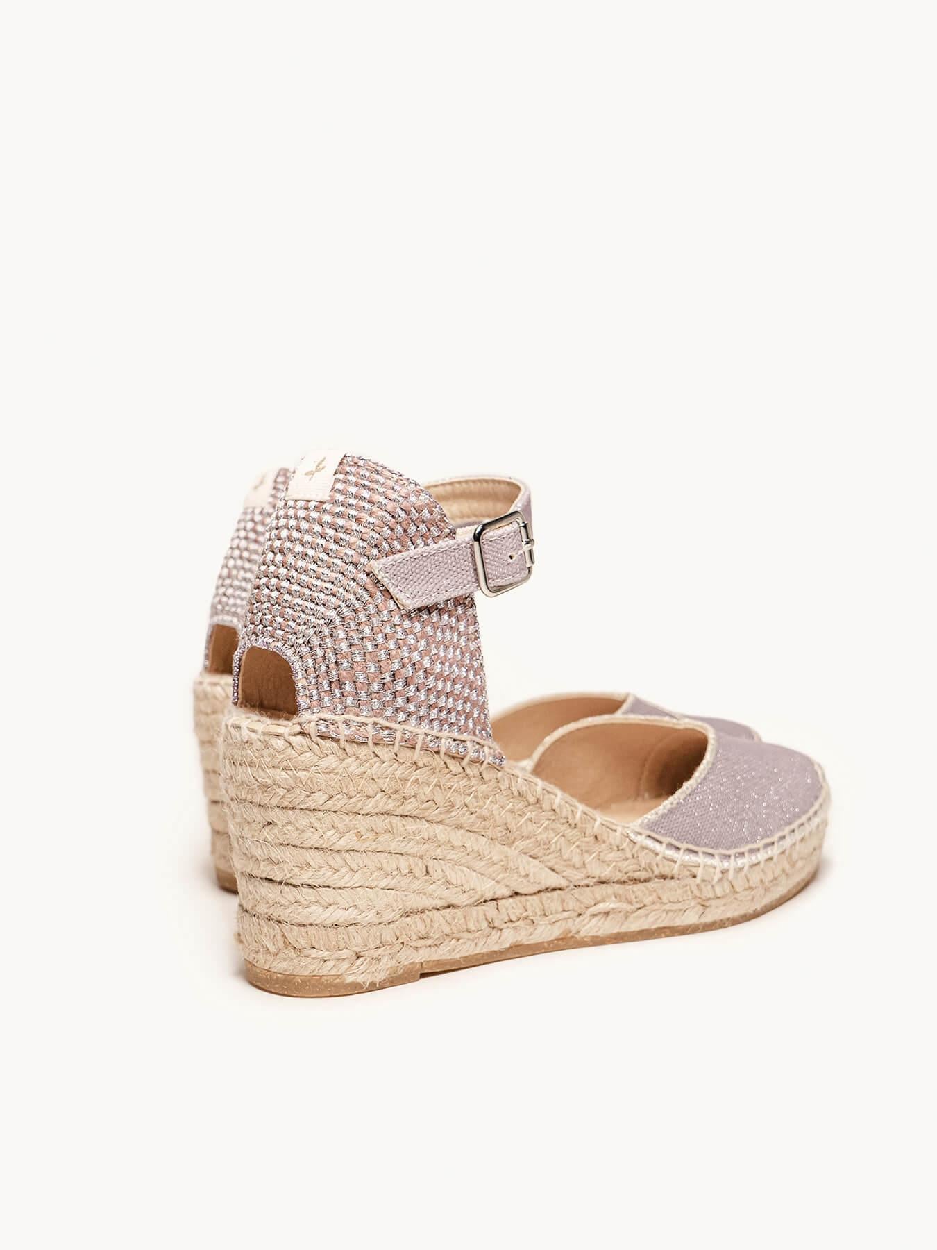 Jara Cuña Media Lona Metal Lila