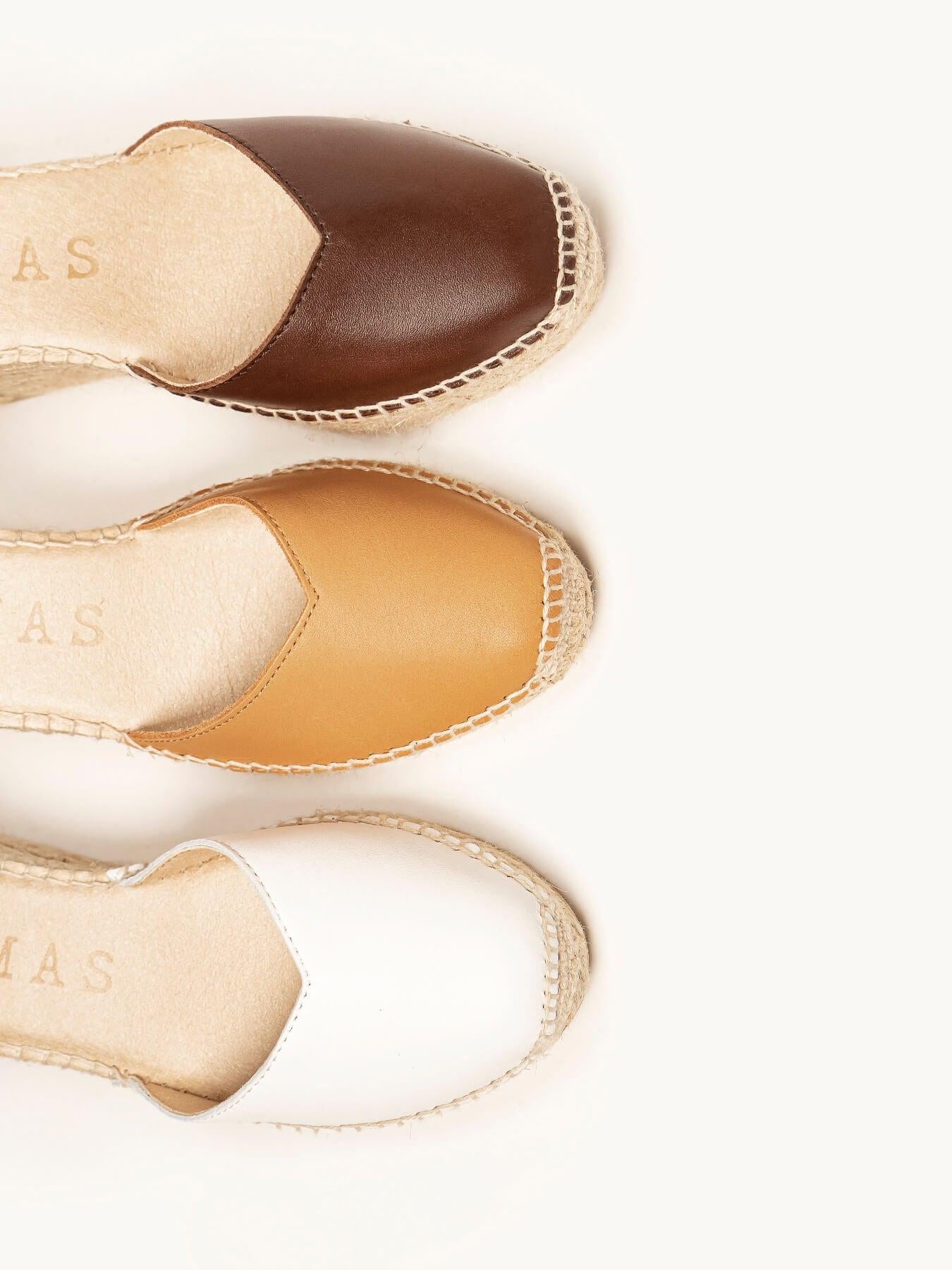 Romero Cuña Alta Napa Marrón Claro